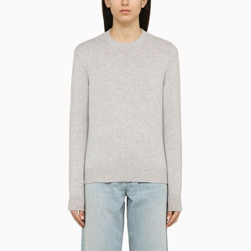 Melange cashmere sweater with appliqués - Bottega Veneta - Modalova