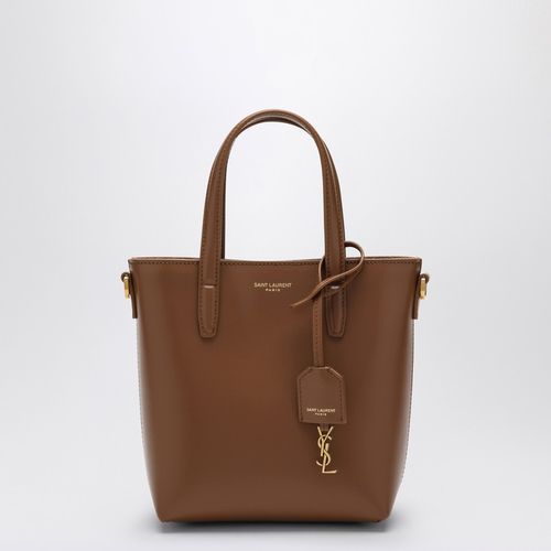 Borsa shopping mini in Box color Fox - Saint Laurent - Modalova