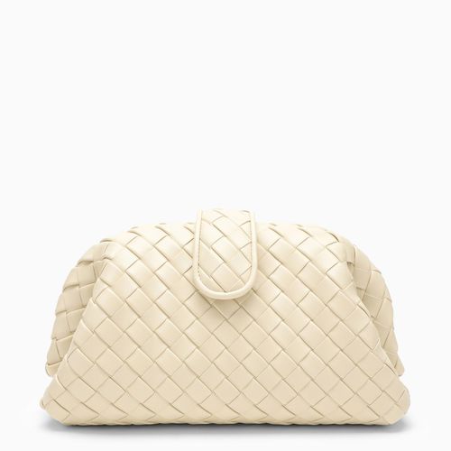 Teen Lauren 1980 White Intrecciato Clutch - Bottega Veneta - Modalova