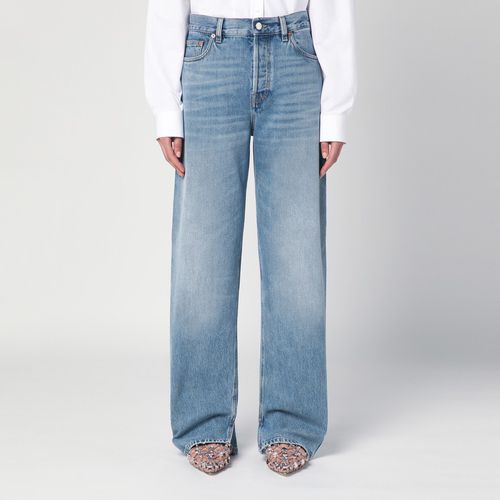 Blaues Jeans aus gewaschenem Denim - GUCCI - Modalova