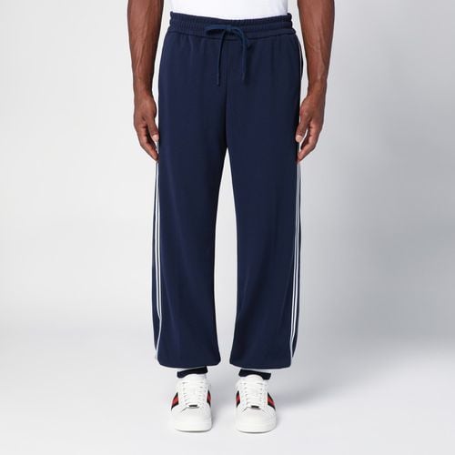 Dunkelblaue Jogginghose aus Funktionsjersey - GUCCI - Modalova