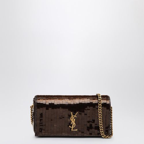 Mini Kate 99 brown bag with sequins - Saint Laurent - Modalova