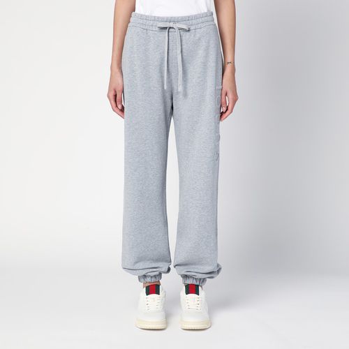 Cotton jogging trousers with logo - GUCCI - Modalova