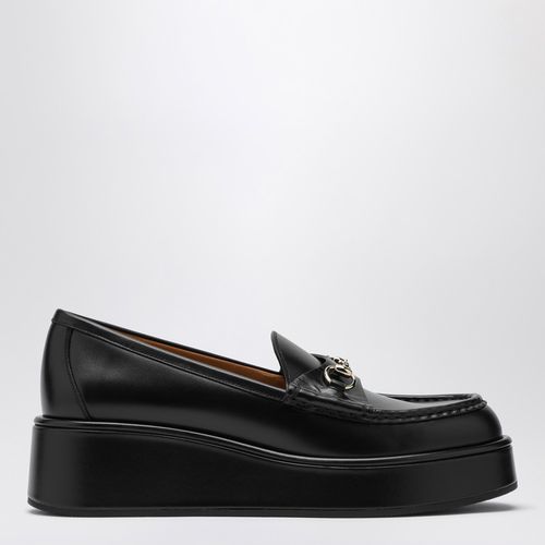 Loafer with platform and Horsebitt - GUCCI - Modalova