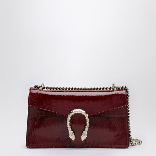 Kleine Tasche Dionysus Rosso Ancora aus Lackleder - GUCCI - Modalova