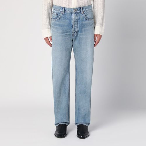 Hellblaue Denim-Jeans - Saint Laurent - Modalova