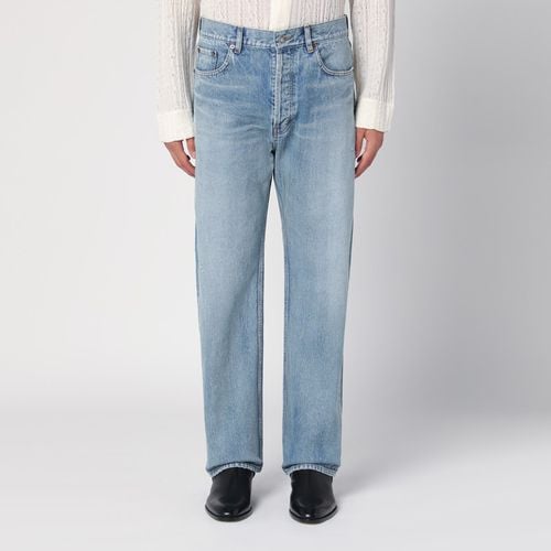 Jeans azzurro in denim - Saint Laurent - Modalova