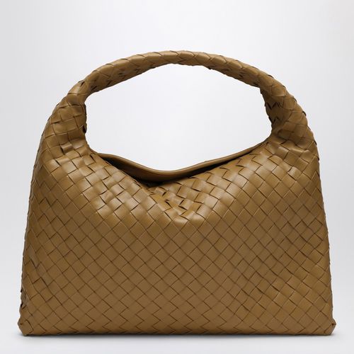 Hop shoulder bag small Dark Praline - Bottega Veneta - Modalova