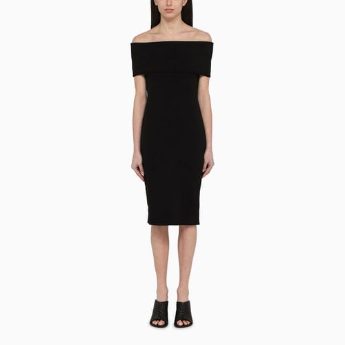 Dress with bare nylon shoulders - Bottega Veneta - Modalova