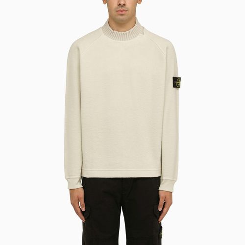 Cotton chalk jersey - Stone Island - Modalova