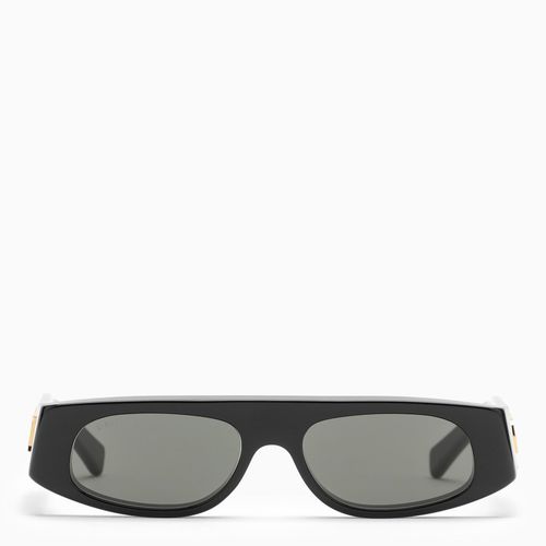 Black acetate geometric sunglasses - GUCCI - Modalova