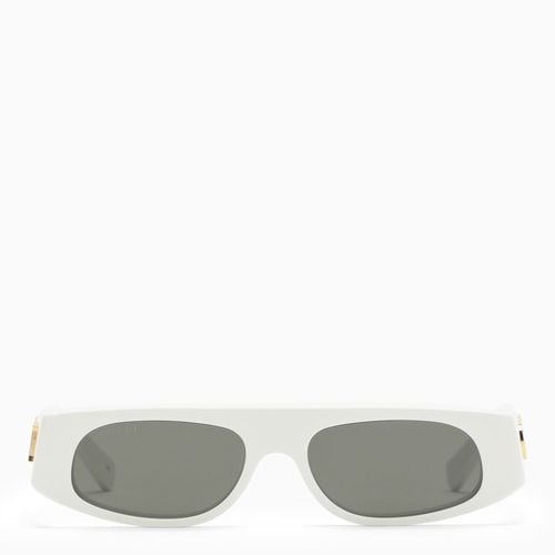 Sonnenbrille mit geometrischer Form aus Acetat - GUCCI - Modalova