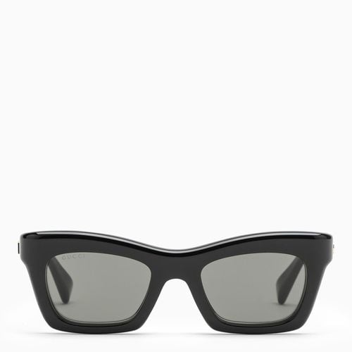 Acetate rectangular sunglasses - GUCCI - Modalova