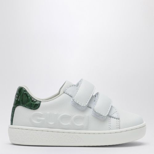 White leather Ace sneaker - GUCCI - Modalova