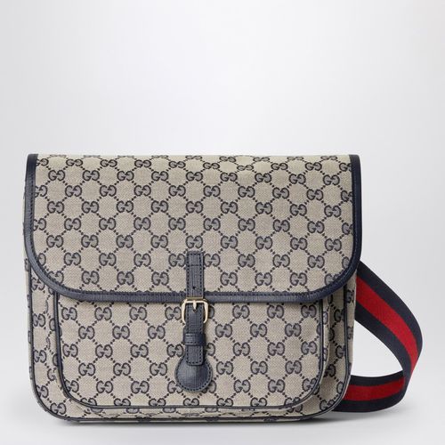 Borsa a tracolla in tessuto GG beige/ - GUCCI - Modalova