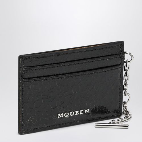 T-Bar credit card holder /caramel - Alexander McQueen - Modalova