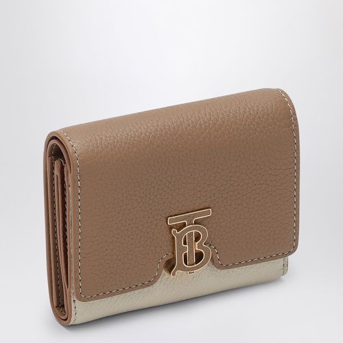 Brown/beige trifold TB wallet - Burberry - Modalova