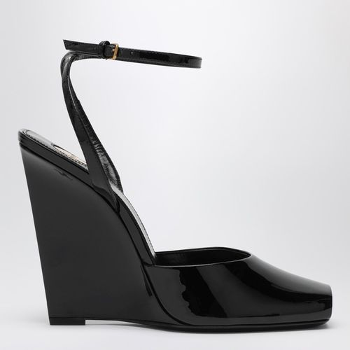 La Scandale wedge in patent leather - Saint Laurent - Modalova