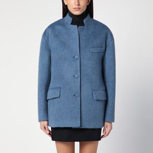 Wool blend mélange aviator jacket - GUCCI - Modalova