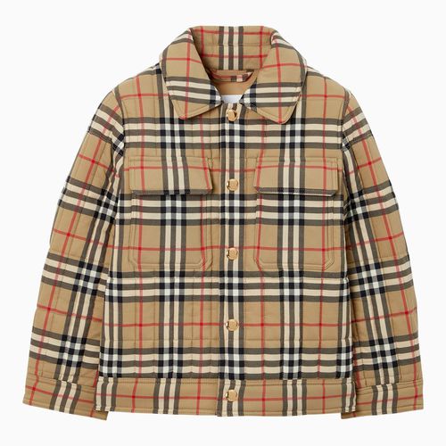 Giacca trapuntata beige Vintage Check - Burberry - Modalova