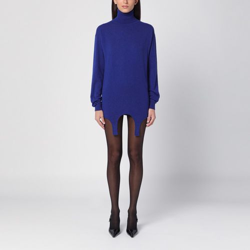 Electric turtleneck with garter - Saint Laurent - Modalova