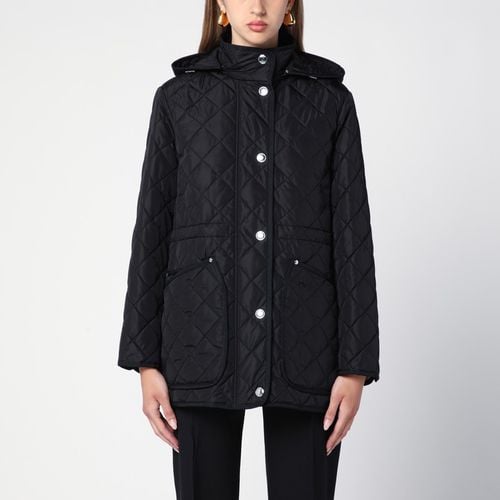 Black quilted nylon jacket - Burberry - Modalova