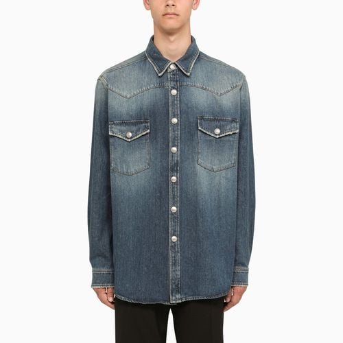 Blue denim shirt - Burberry - Modalova