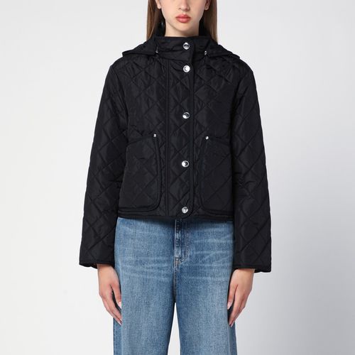 Black quilted nylon parka - Burberry - Modalova