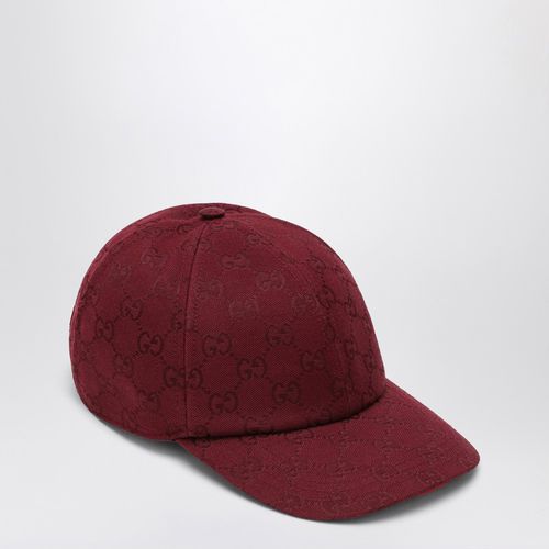 Baseballkappe aus GG-Stoff Rosso Ancora - GUCCI - Modalova