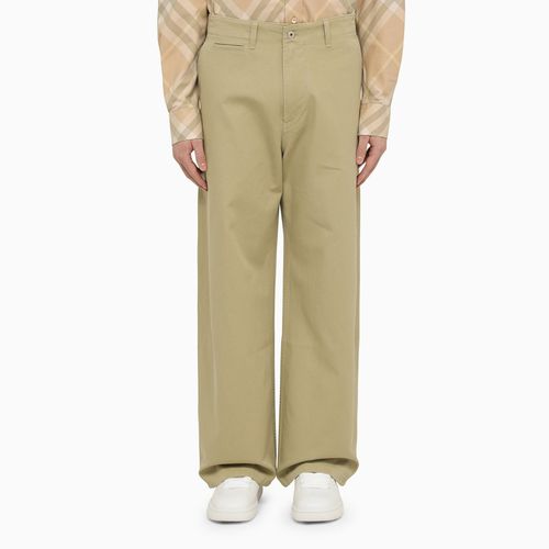 Gerade Hose aus Baumwolle hunter - Burberry - Modalova