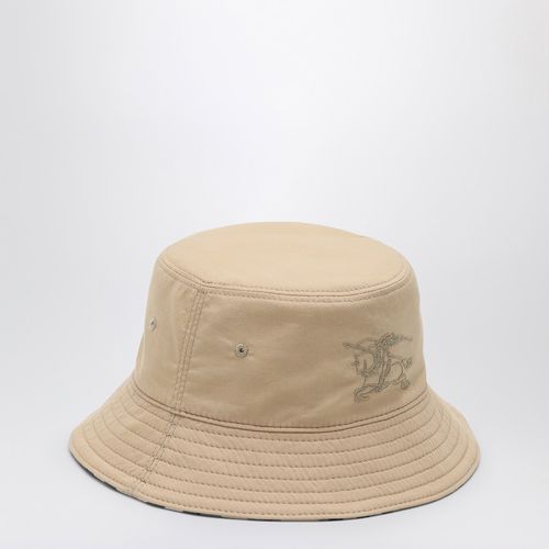 Cappello da pescatore beige motivo Check reversibile - Burberry - Modalova