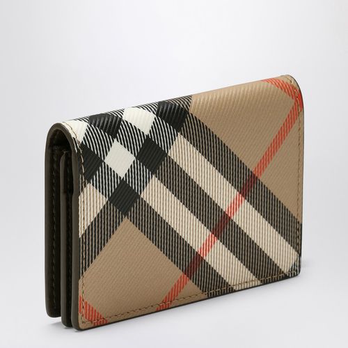 Card and business card holder Check Sand - Burberry - Modalova