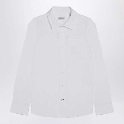 Camicia bianca in cotone - Burberry - Modalova