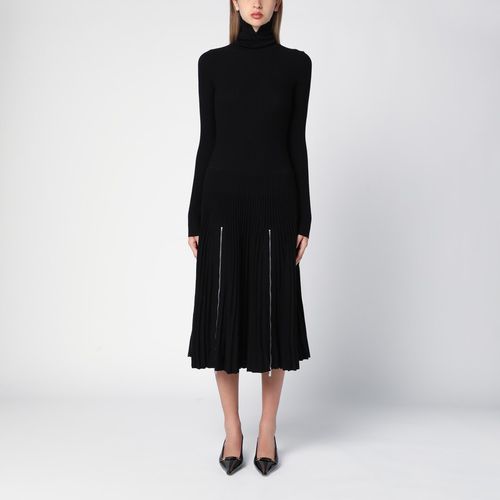 Stretch wool blend turtleneck dress - Burberry - Modalova