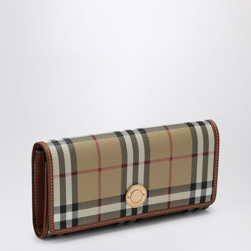 Continental wallet Check pattern - Burberry - Modalova