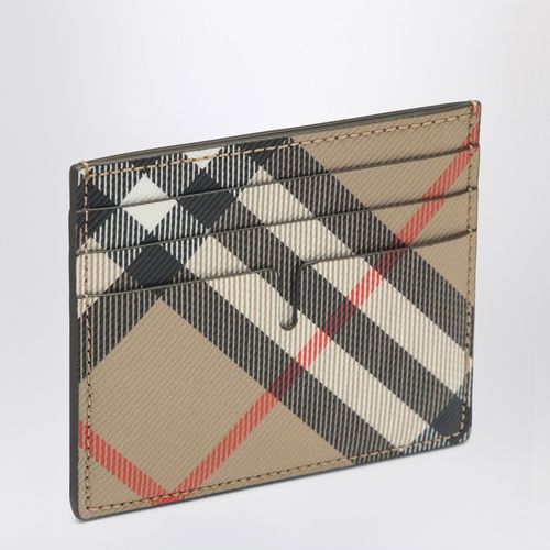 Beige credit card holder - Burberry - Modalova