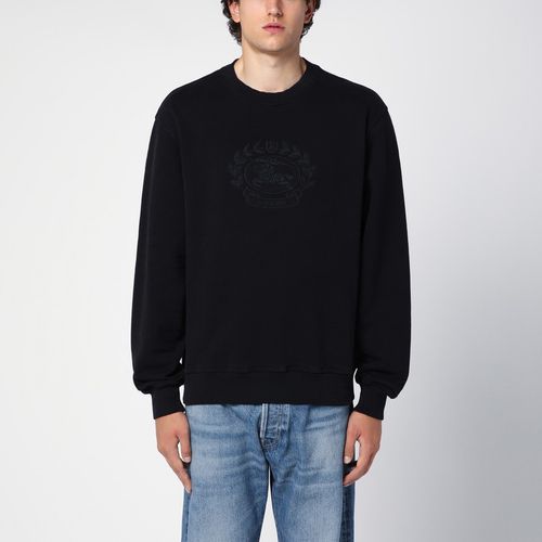 Cotton crew-neck sweatshirt with logo - Burberry - Modalova