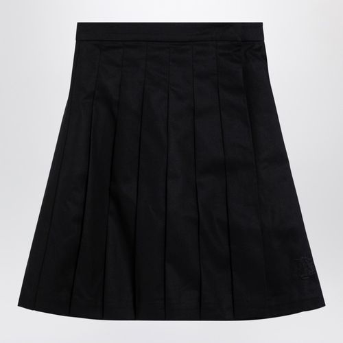 Black cotton-blend skirt - Burberry - Modalova