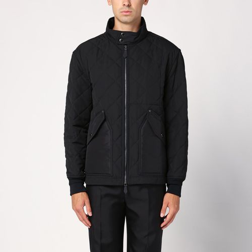 Black quilted jacket - Burberry - Modalova