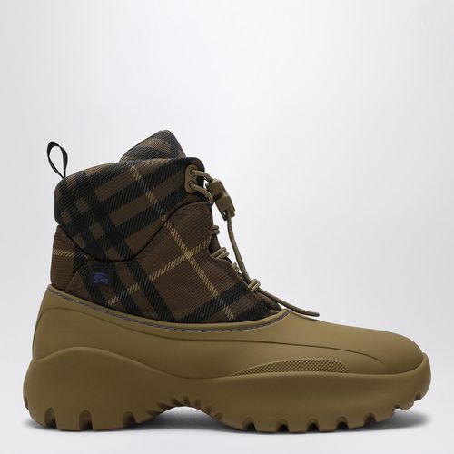 Scoot Trek ankle boot with Check pattern - Burberry - Modalova