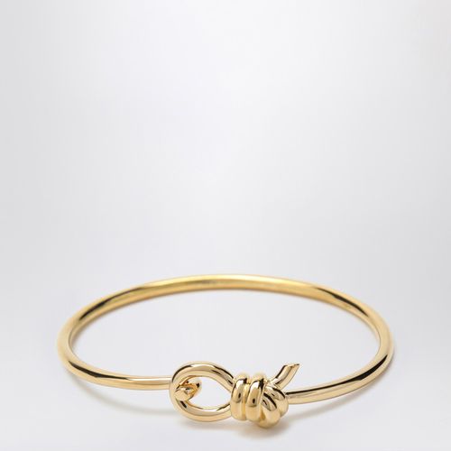 Gold-plated sterling silver Knot bracelet - Bottega Veneta - Modalova