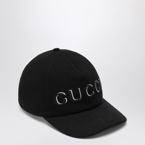 Black baseball cap with logo - GUCCI - Modalova