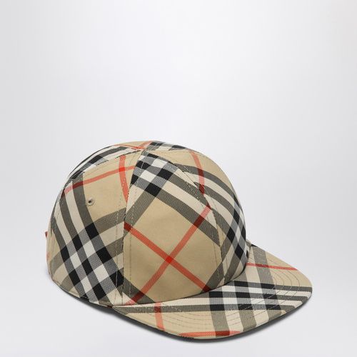 Baseballkappe mit Karomuster - Burberry - Modalova