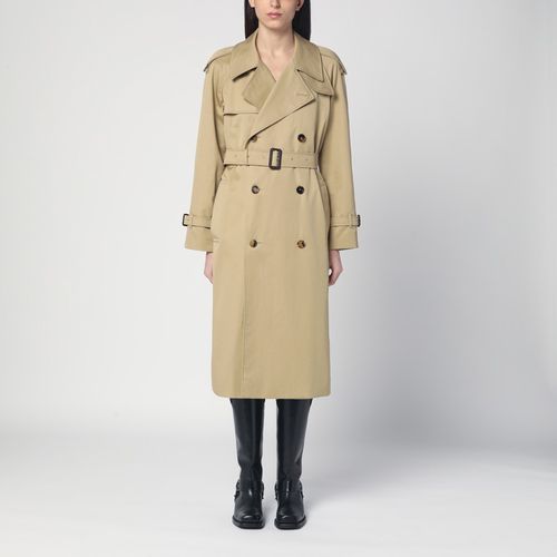 Beigefarbener langer Trenchcoat Castleford - Burberry - Modalova