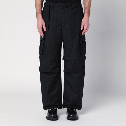 Convertible trousers in GG fabric - GUCCI - Modalova