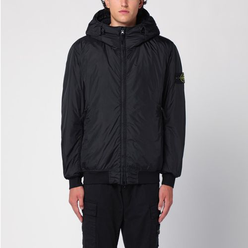 Black nylon zipped jacket - Stone Island - Modalova