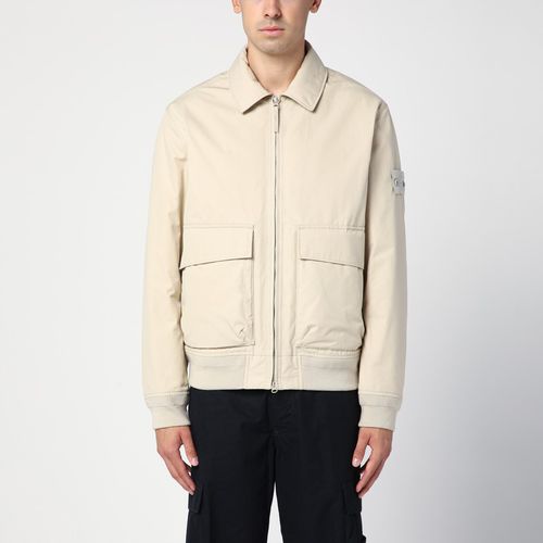 Padded bomber jacket in cotton - Stone Island - Modalova