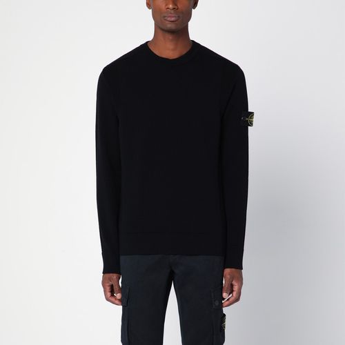 Crew-neck sweater in wool blend - Stone Island - Modalova