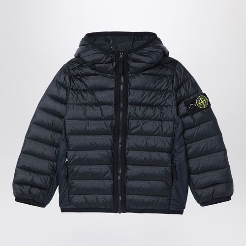 Hooded jacket navy blue - Stone Island - Modalova