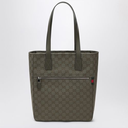 Borsa shopping media in tessuto GG - GUCCI - Modalova